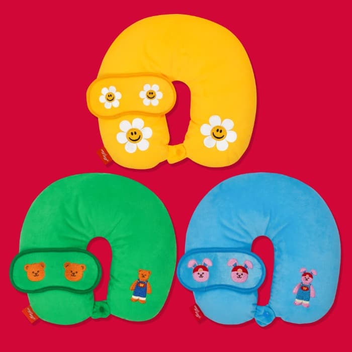 Wiggle Wiggle Travel Neck Pillow Wiggle Wiggle | สินค้า | Pickipop