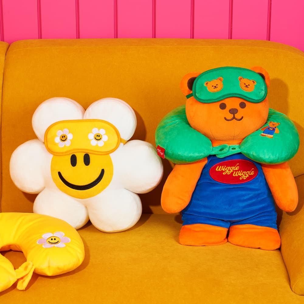 Wiggle Wiggle Travel Neck Pillow รูปที่ 2 | Pickipop