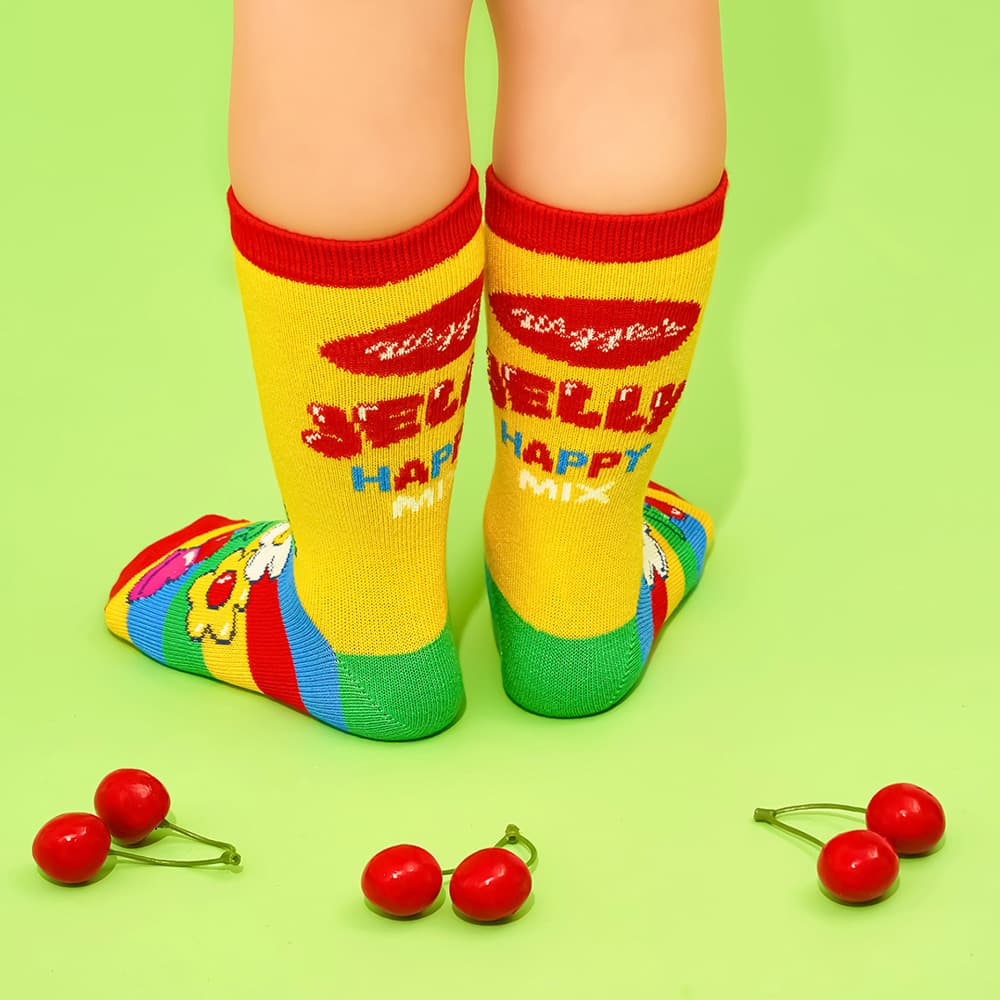 Wiggle Wiggle Kids Pattern Socks - Smile We Love (3 คู่) รูปที่ 4 | Pickipop