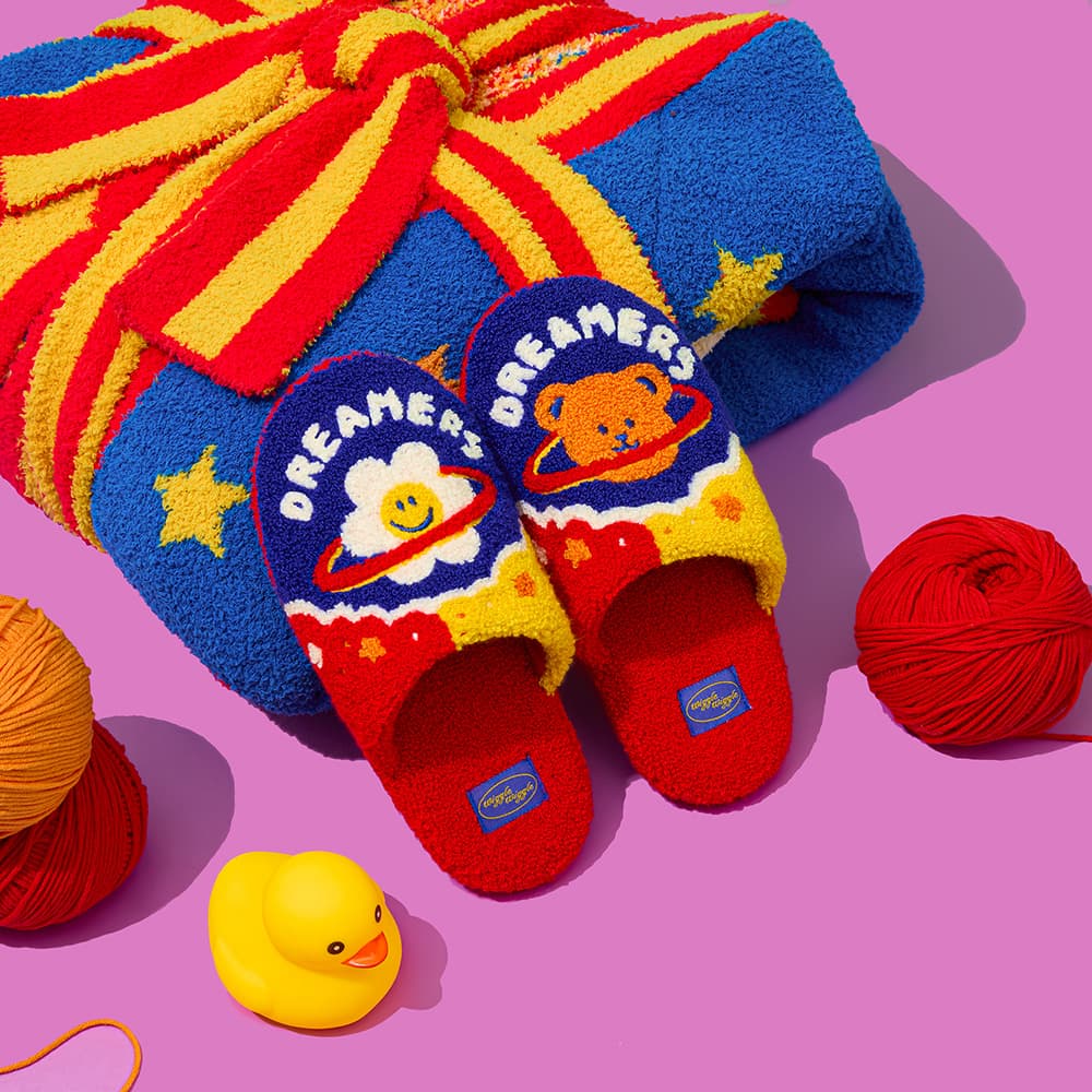 Wiggle Wiggle Kids Terry Home Slipper - Dreamers รูปที่ 2 | Pickipop