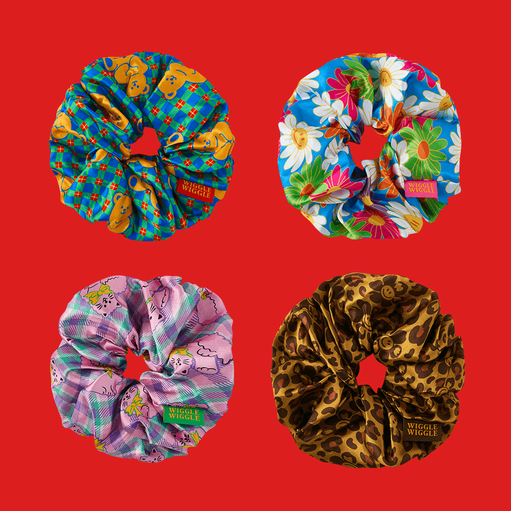 Wiggle Wiggle Big Size Scrunchie Wiggle Wiggle | แฟชั่น | Pickipop